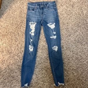 American eagle next level stretch skinny jeans